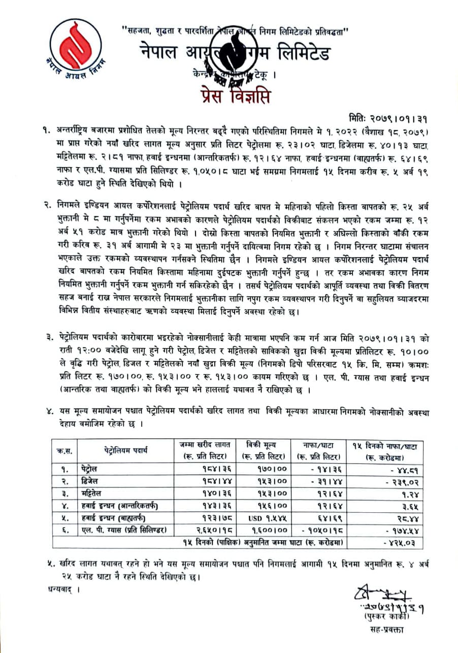 आयल निगम